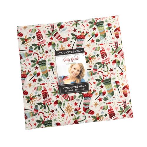 Jolly Good Collection Layer Cake - 42 10” squares - by Basic Grey - Moda Fabrics