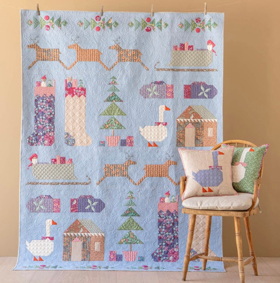 Happy Holidays Quilt Kit - Tilda Fabrics