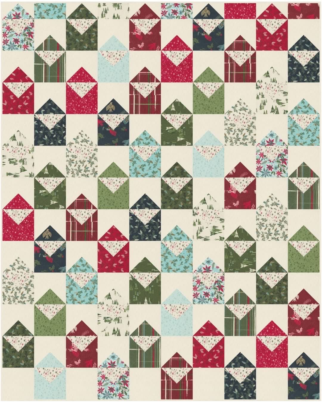 Letters (to Santa) Quilt Kit - Pattern by Sew Worthy Mama