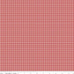 Red Gingham 1/8” check by Riley Blake