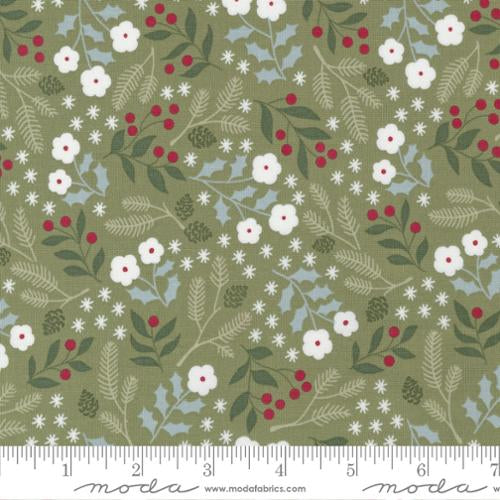 Christmas Eve Pine 5181 15 By Lella Boutique - Christmas Eve Collection - Moda Fabrics