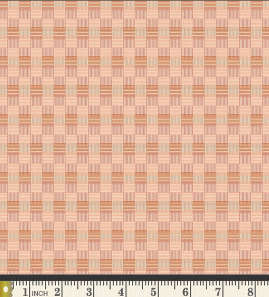 Basket Weave Shrimpy - Duval Collection by Suzy Quilts - Art Gallery Fabrics