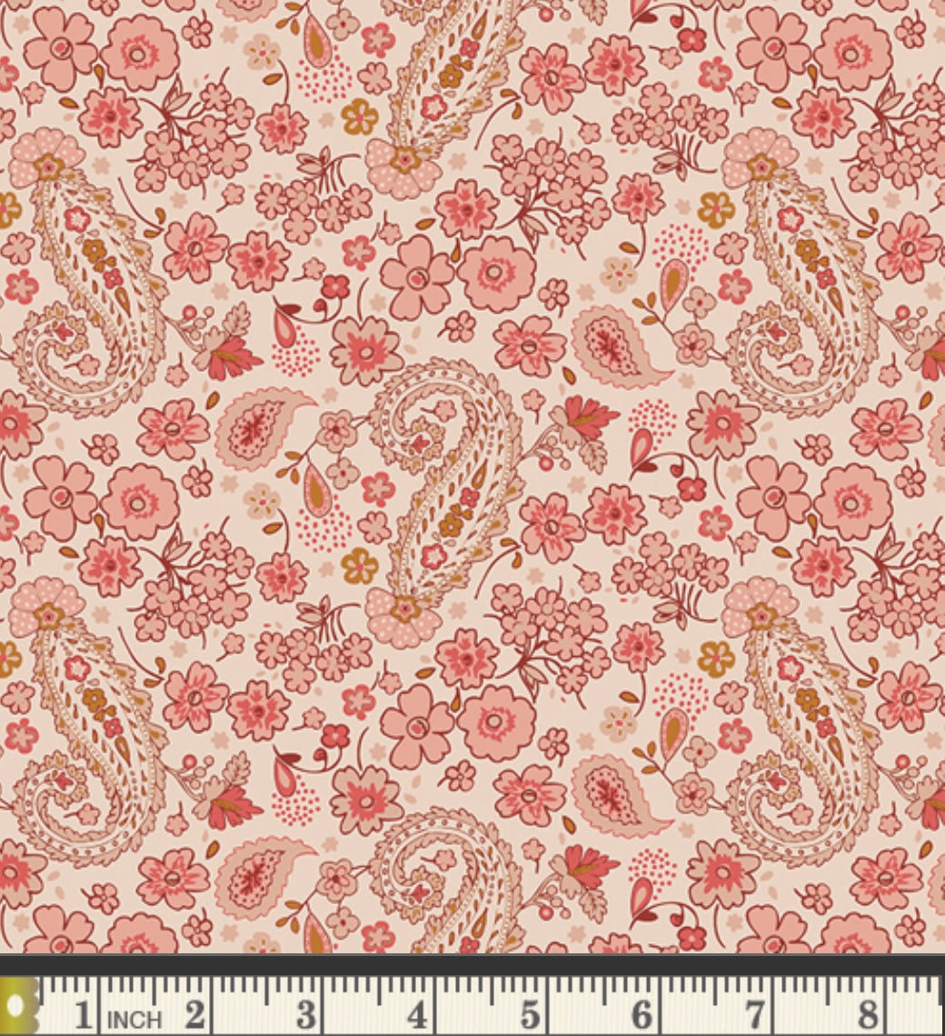 Boteh Fourish - Kindred Collection by Sharon Holland - Art Gallery Fabrics