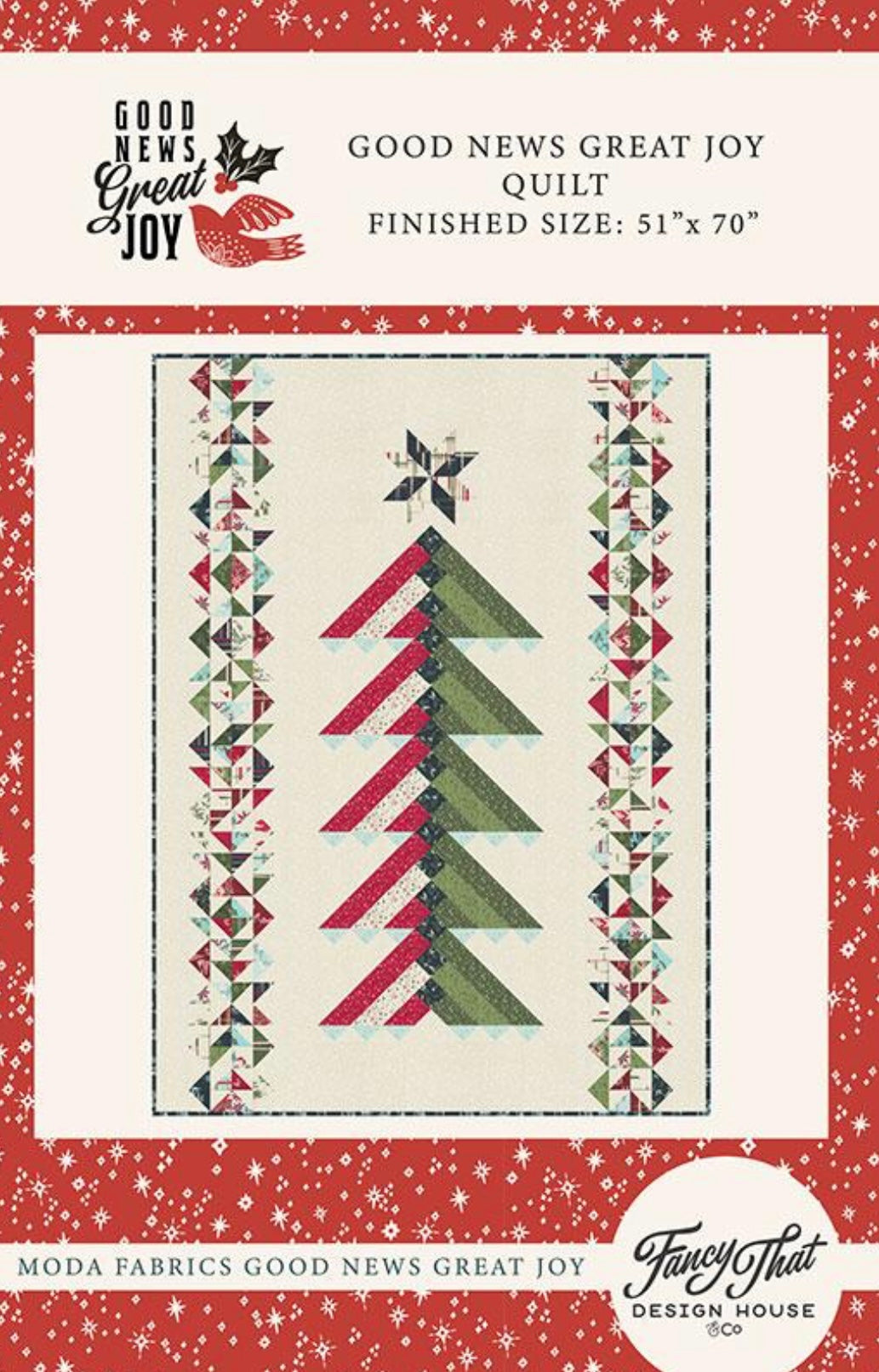 Good News Great Joy Quilt Pattern by Fancy That Design House