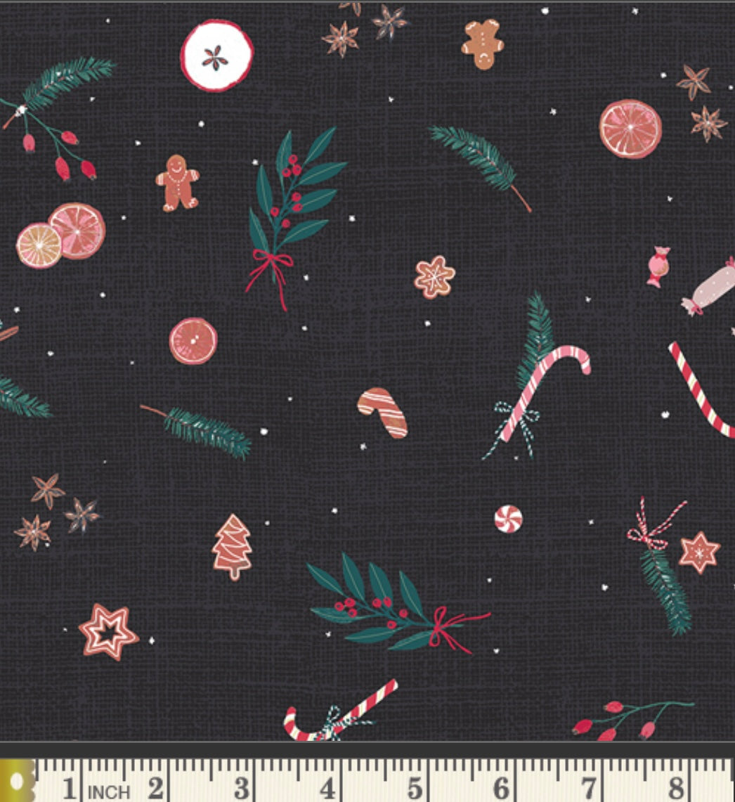 Christmas Potpourri - Wintertale Collection by Katarina Roccella - Art Gallery Fabrics - 100% Cotton