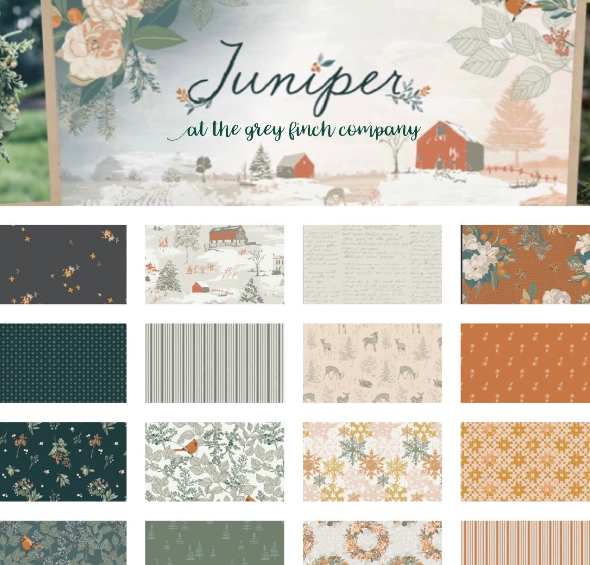 Juniper Collection Bundle - 16 fabrics by Sharon Holland - Art Gallery Fabrics