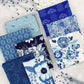True Blue Collection Bundle - 16 fabrics by Maureen Cracknell - Art Gallery Fabrics