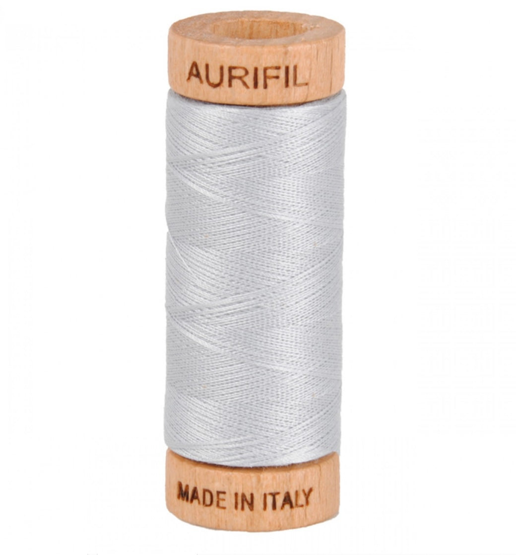 Mako Cotton Thread Solid 80wt 300yds Dove A1080 2600