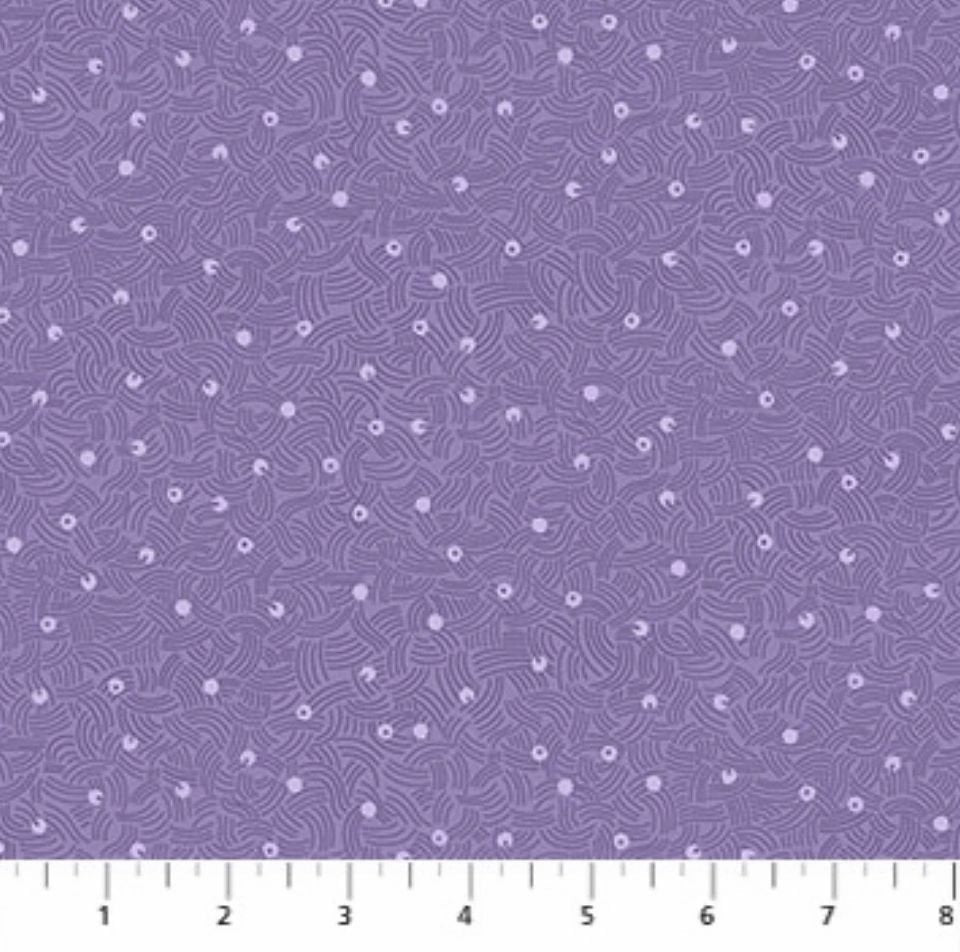 Air in Purple - Figo Elements - 100% Cotton