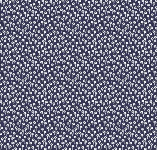 Tapestry Dot - Navy - Basics by Rifle Paper Company - 100% Cotton