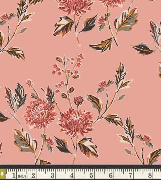Cut Flowers Favor - Kismet Collection by Sharon Holland - Art Gallery Fabrics - 100% Cotton