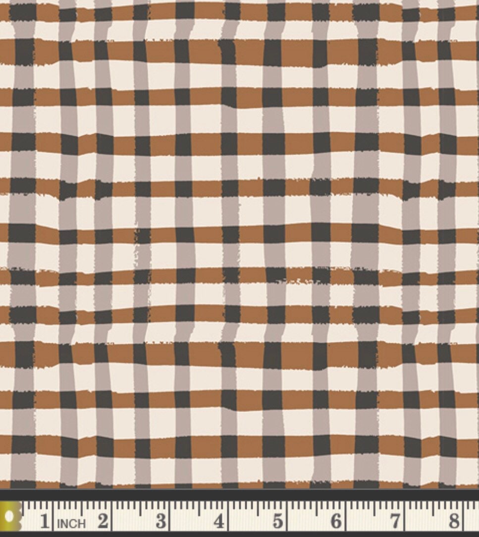 Wooly Umber - Lambkin Collection by Bonnie Christine - Art Gallery Fabrics - 100% Cotton
