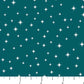 Stars in Dark Green - Peppermint Collection by Dana Willard - Figo Fabrics - 100% Cotton