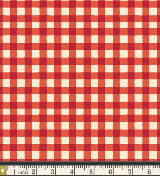 Small Plaid of My Dreams Joyful - Storyteller Plaids Collection by Maureen Cracknell - Art Gallery Fabrics - 100% Cotton