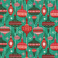 Baubles and Branches - Christmas Past Collection by Lori Rudolph - Cloud9 Fabrics - 100% Organic Cotton