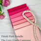 Think Pink Bundle - Pure Solids by Art Gallery Fabrics - 100% Cotton