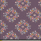 Joy Wreaths Plum - Blithe Collection - Art Gallery Fabrics - 100% Cotton