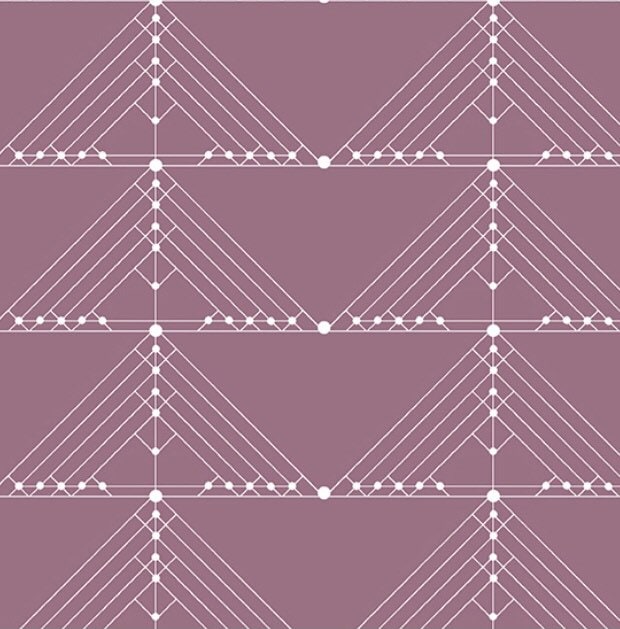 Pressed Flower - Geese - Deco Collection - Andover - 100% Cotton