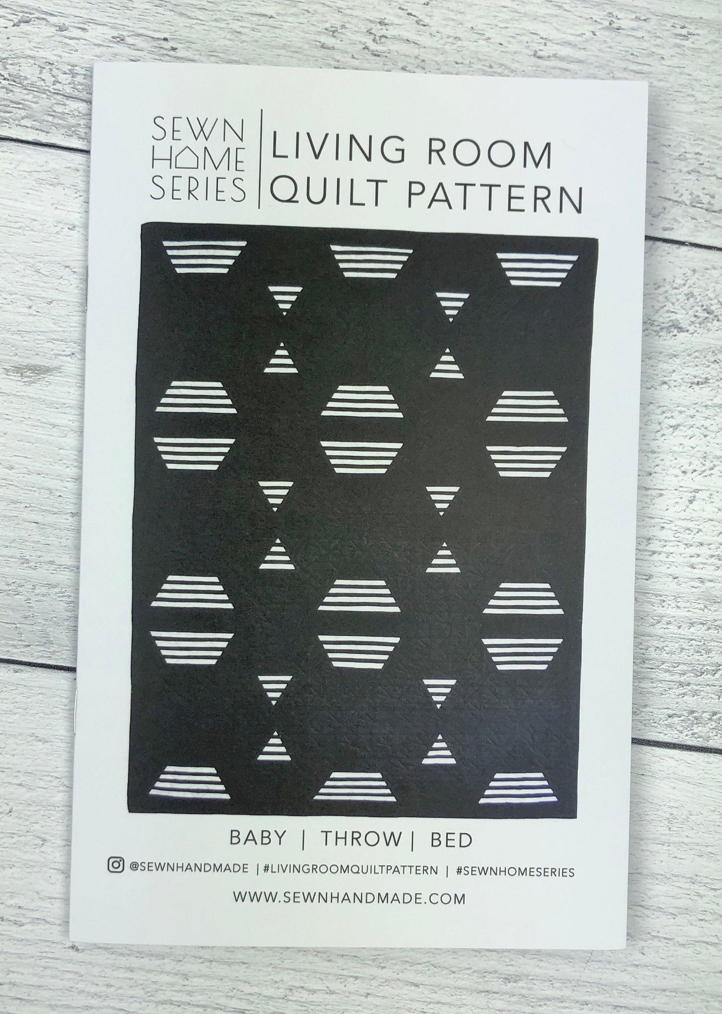 Living Room Quilt Pattern by Sewn Handmade