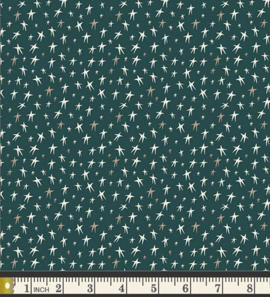 Midnight Wishes Metallic - Campsite Collection - Art Gallery Fabrics - 100% Cotton