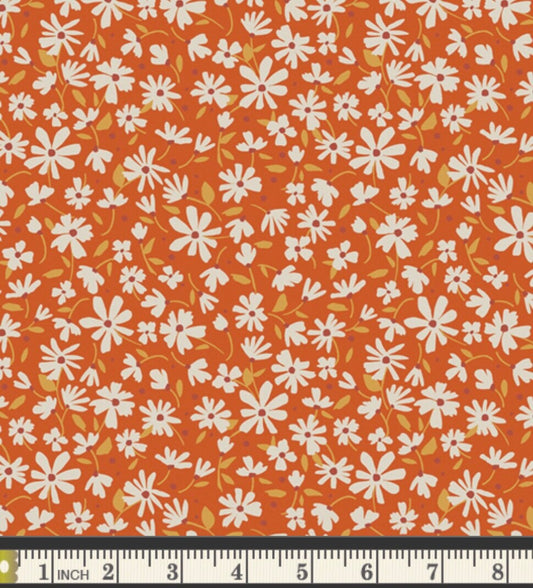 Nostalgia Meadow Rust - Gloria Collection - Art Gallery Fabrics - 100% Cotton