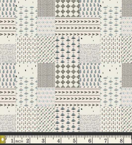 Patchwork Atlas by Sharon Holland - Shine On Collection - Art Gallery Fabrics - 100% Cotton