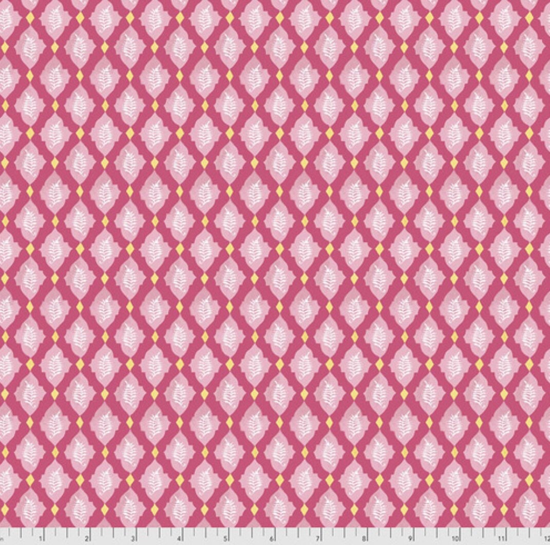 Diamond - Pink - Ladybird Collection by Dena Designs - Free Spirit Fabrics - 100% Cotton
