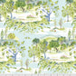 Landscape - Aqua - Ladybird Collection by Dena Designs - Free Spirit Fabrics - 100% Cotton