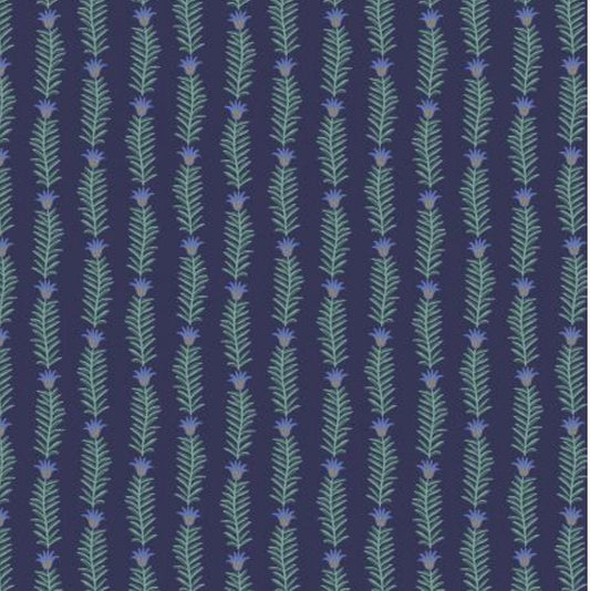 Eden - Navy - Camont Collection - Rifle Paper Co - 100% Cotton