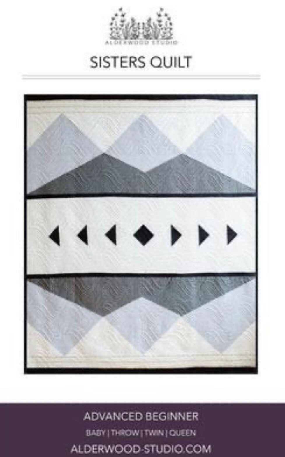 Sisters Quilt Pattern by Alderwood Studio (paper copy)