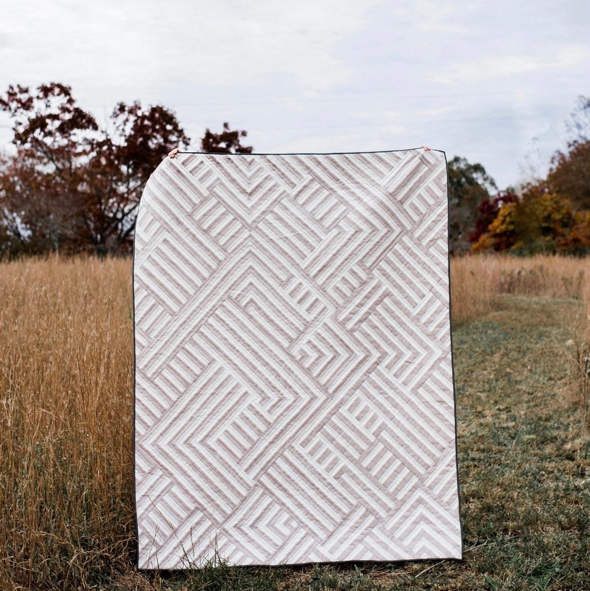 Interwoven Quilt Pattern by Brittany Lloyd for Lo & Behold Stitchery (paper copy)