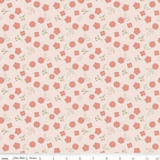 Daybreak Flowers Blush by Cotton + Joy - Daybreak Collection - Riley Blake - 100% Cotton
