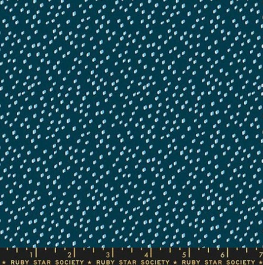 Strawberry Friends - Dark Teal RS3042 17 by Kimberly Kight - Ruby Star Society - 100% Cotton