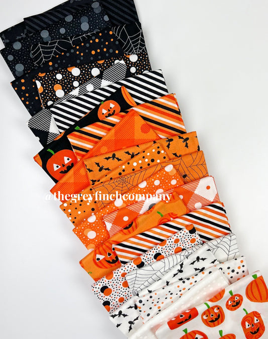 Too Cute To Spook by Me and My Sister Designs Bundle - 24 fat quarters - Moda Fabrics - 100% Cotton