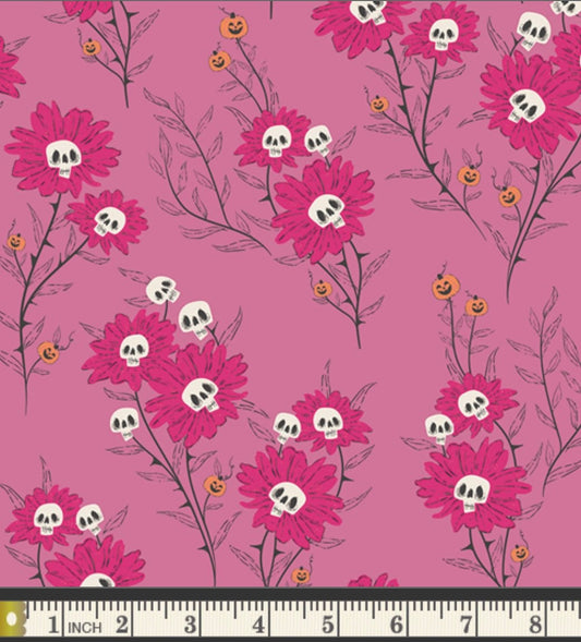 Wicked Blooms - Sweet n Spookier Collection - Art Gallery Fabrics - 100% Cotton