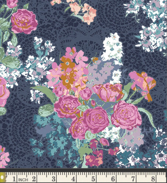 Nisi Flora Four - The Season of Tribute - Eclectic Intuition Collection by Katarina Roccella - Art Gallery Fabrics - 100% Cotton