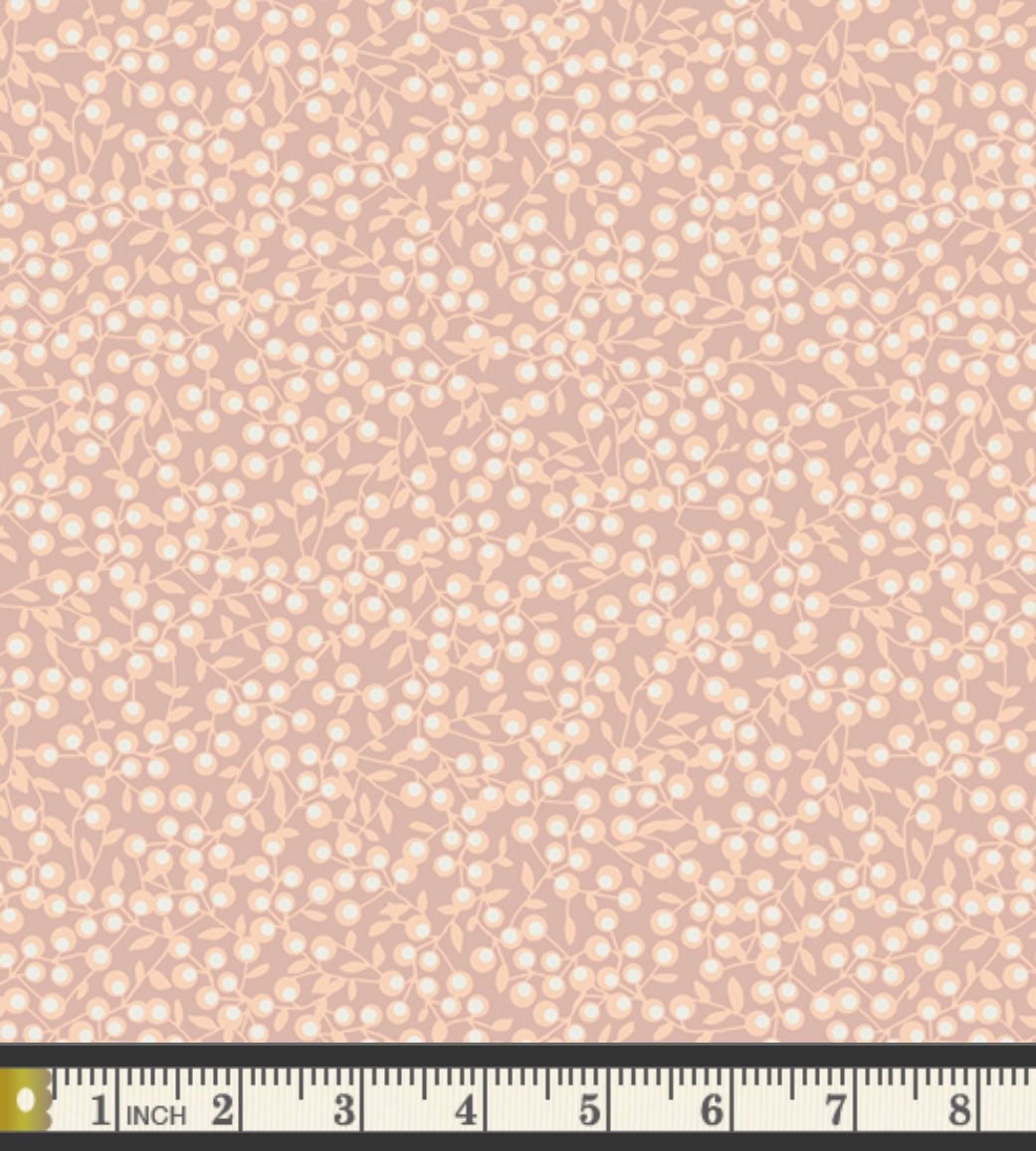 Winterberries Gold - Art Gallery Fabrics - 100% Cotton