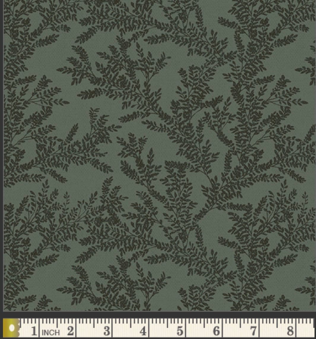 Foraged Foliage Spruce - Botanist Collection by Katarina Roccella - Art Gallery Fabrics - 100% Cotton