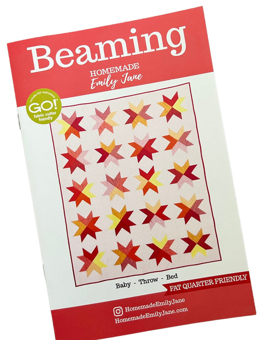 Beaming Quilt Pattern by Homemade Emily Jane