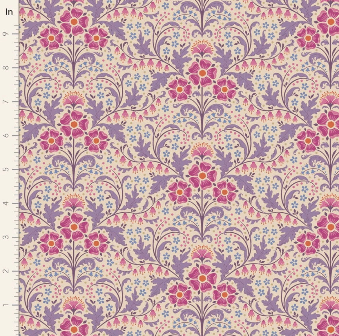 Elanora - Grape - Hometown Collection - Tilda Fabrics