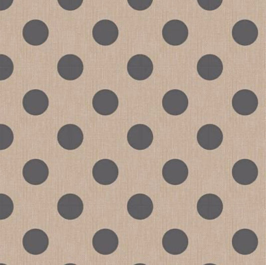 Tilda Chambray Dots - Charcoal - TIL160050-V11 - Tilda Fabrics