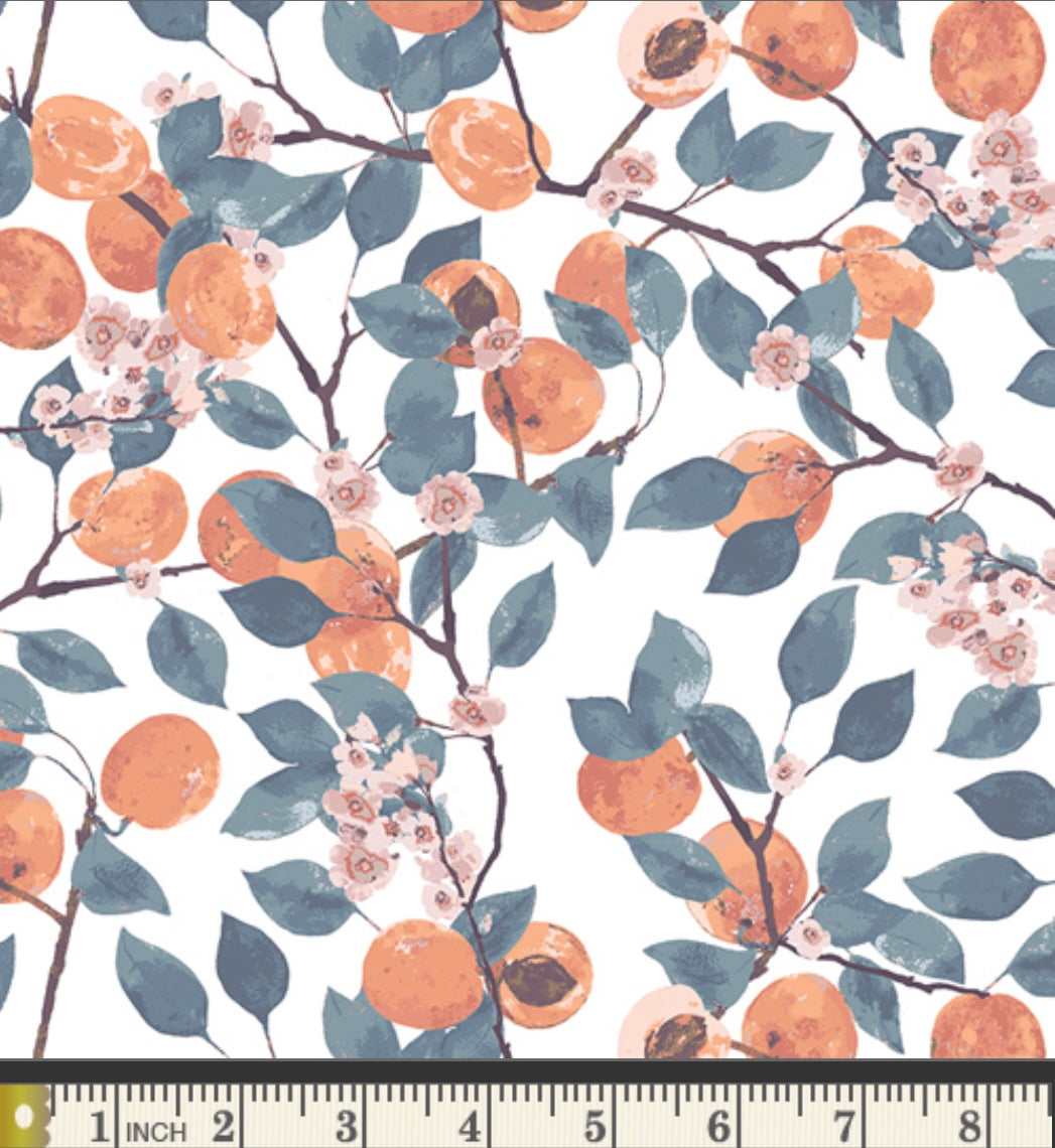 Blossoming Apricots - Mindscape Collection by Katarina Roccella - Art Gallery Fabrics