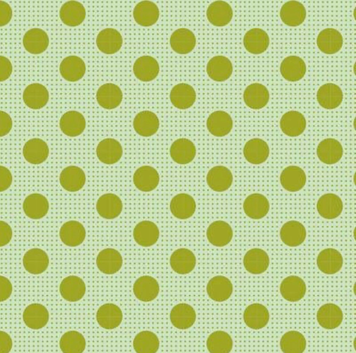 Tilda Medium Dots - Green by Tilda Fabrics