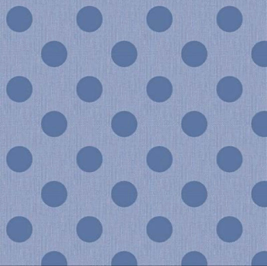 Tilda Chambray Dots - Cornflower - TIL160056-V11 - Tilda Fabrics