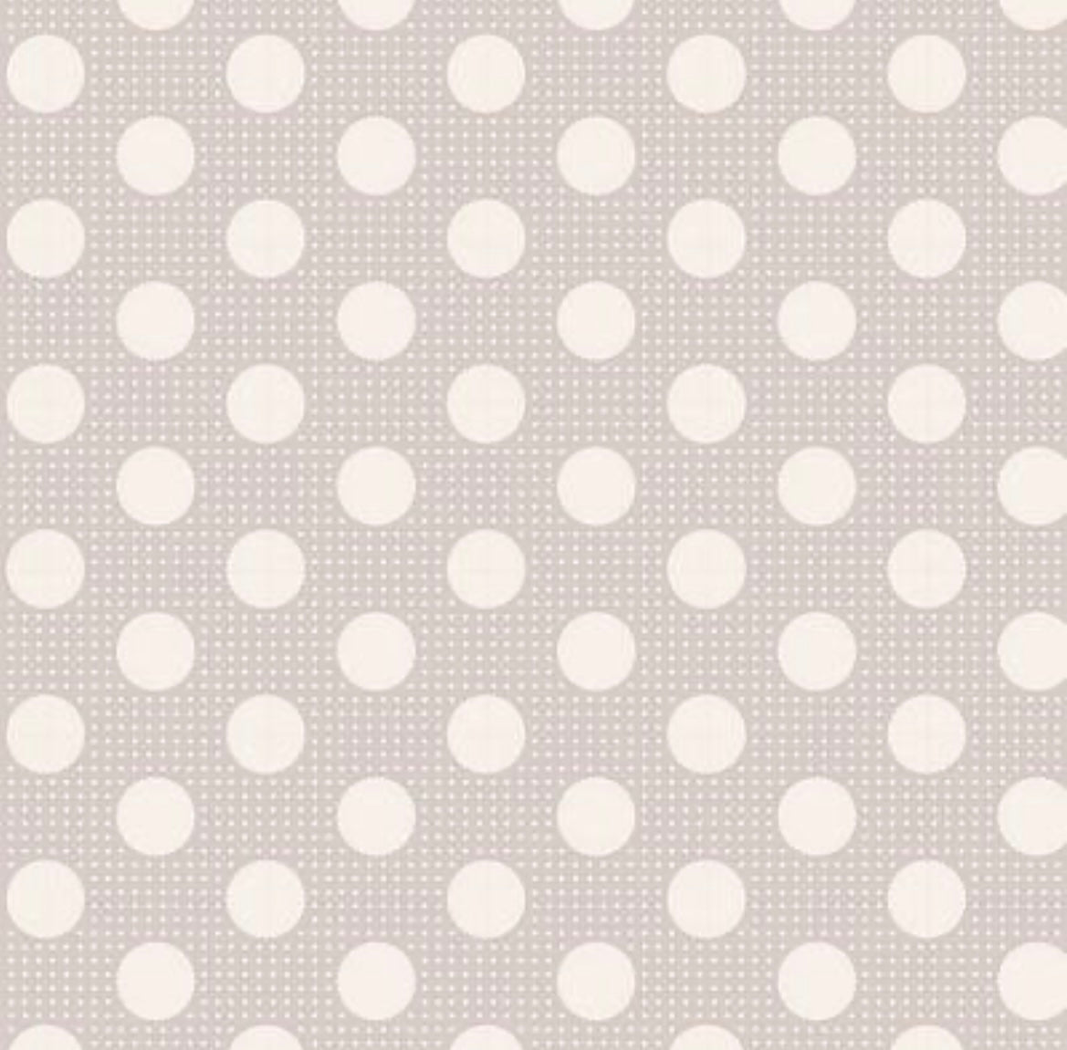 Tilda Medium Dots - Light Grey by Tilda Fabrics