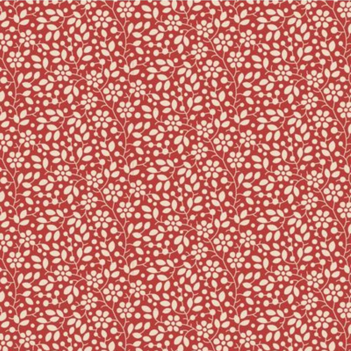 Cloudpie Red - Pie in the Sky Collection - Tilda Fabrics