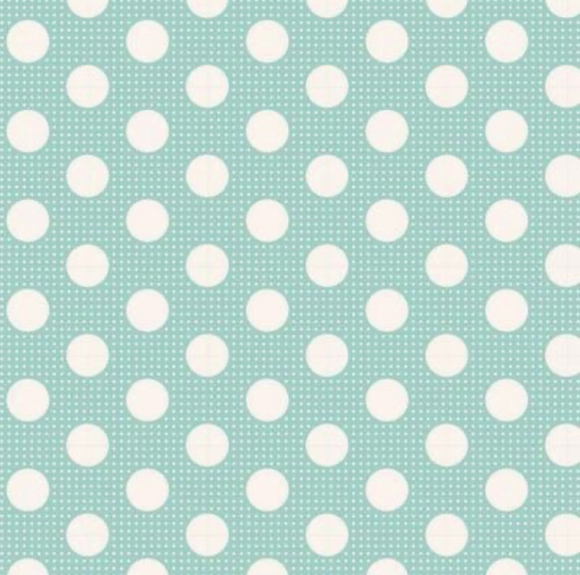Tilda Medium Dots - Teal by Tilda Fabrics