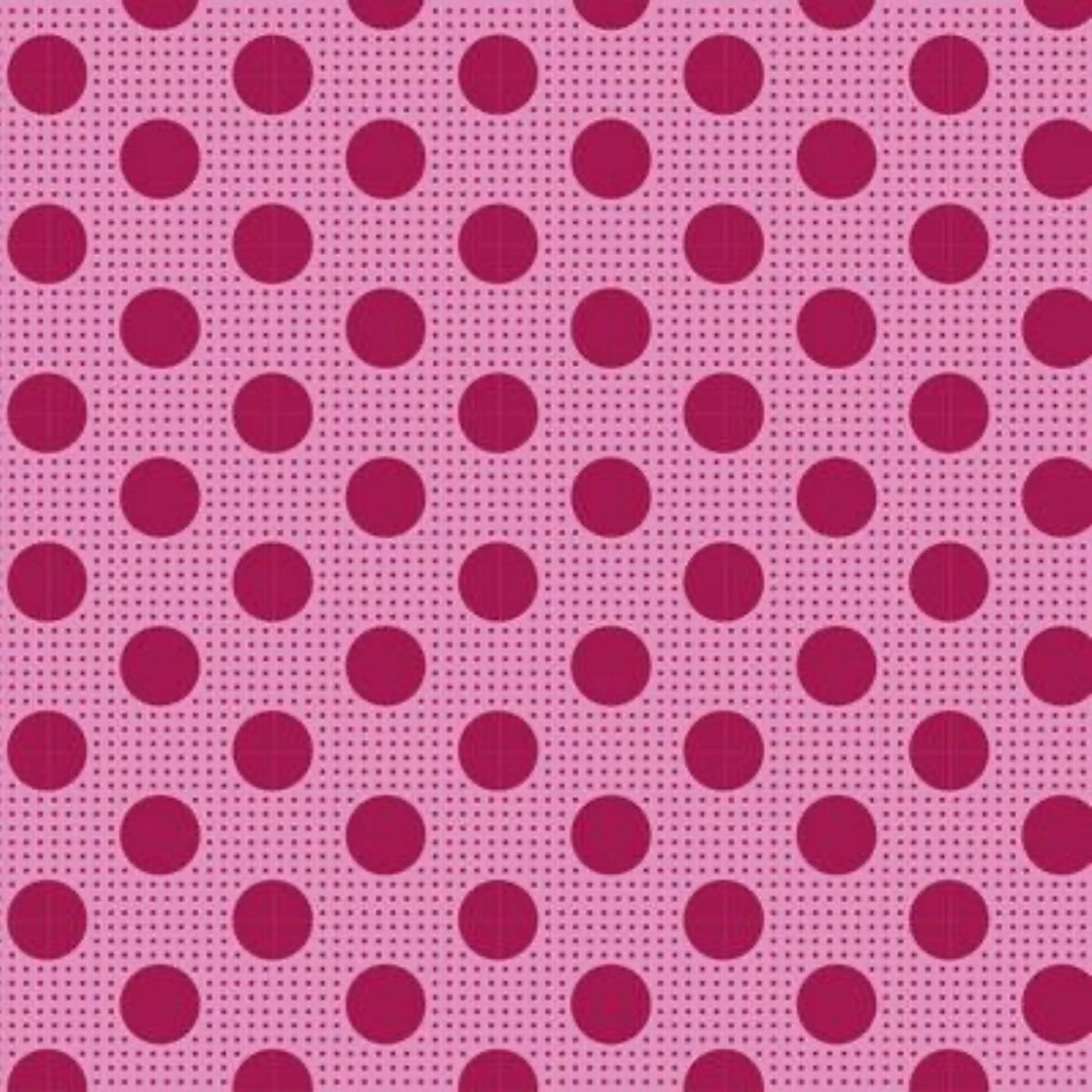 Tilda Medium Dots - Maroon by Tilda Fabrics